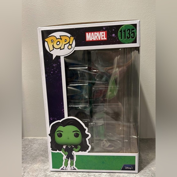 She Hulk Funko Pop, 10 inch, New #1135 - Picture 5 of 6